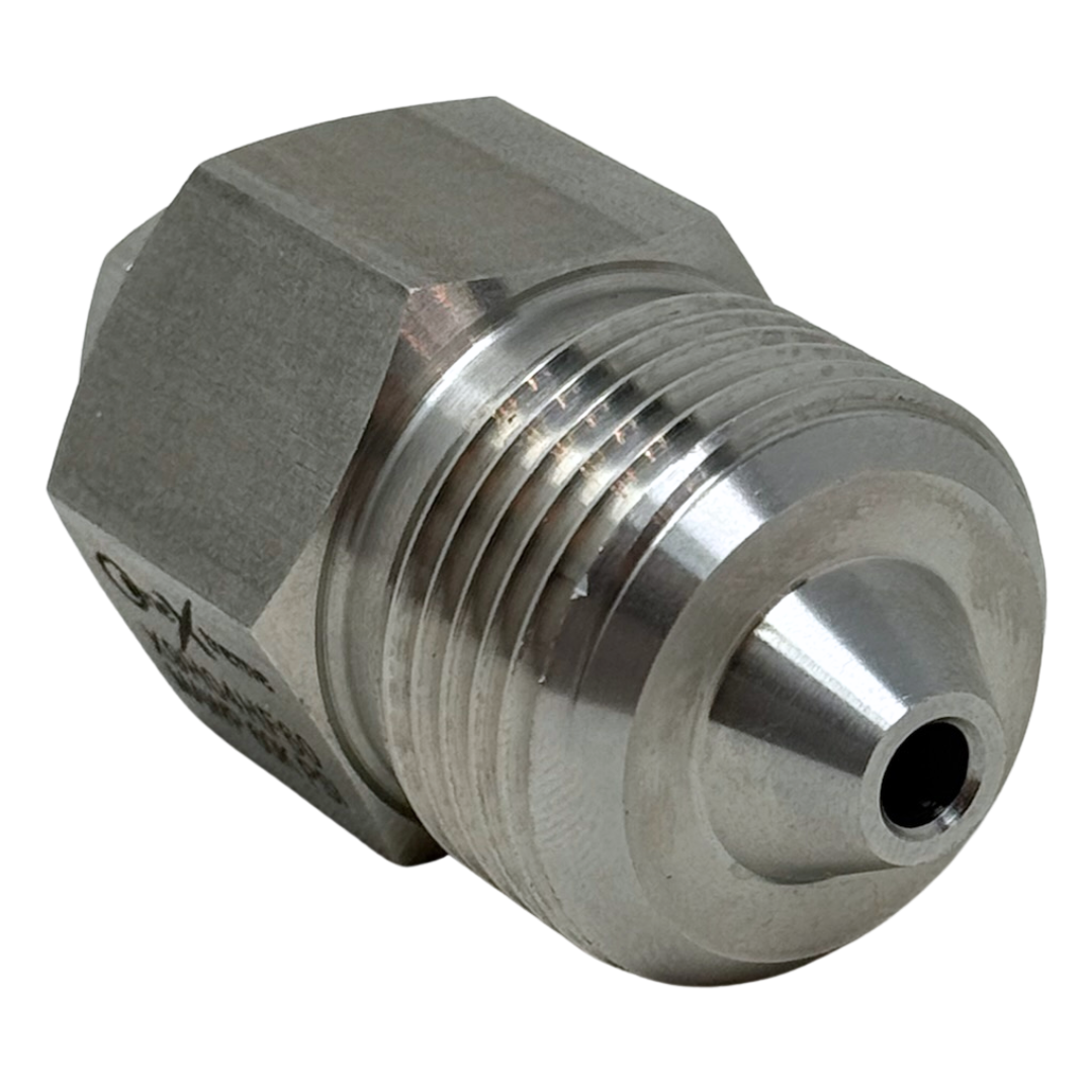 X4H09HF60-K : OneXtreme Adapter, 0.25 (1/4") Male HP x 0.5625 (9/16") Female HP, 60,000psi