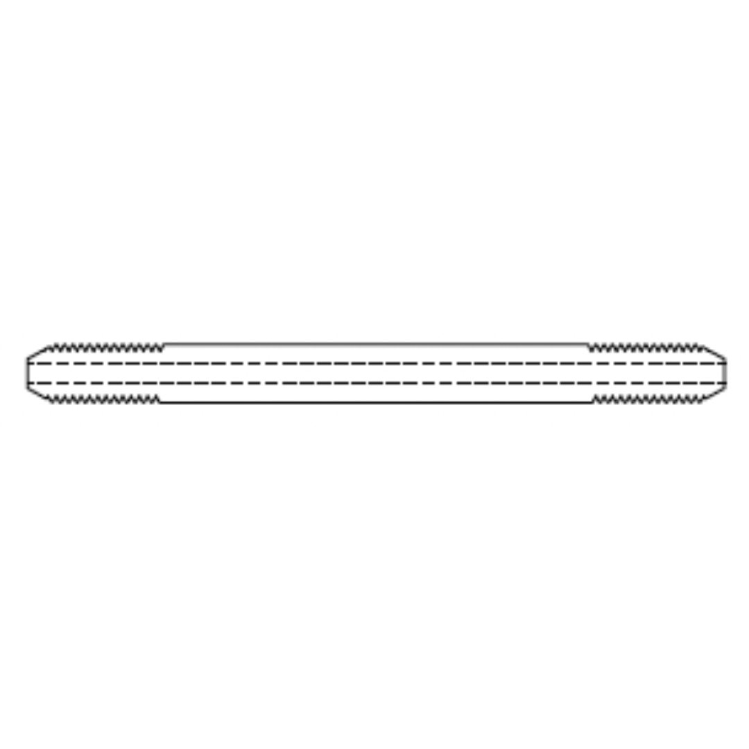 X16M16M-6R20 : OneXtreme Adapter, 1" Male MP Long Nipple x 6.00" Long, 20,000psi