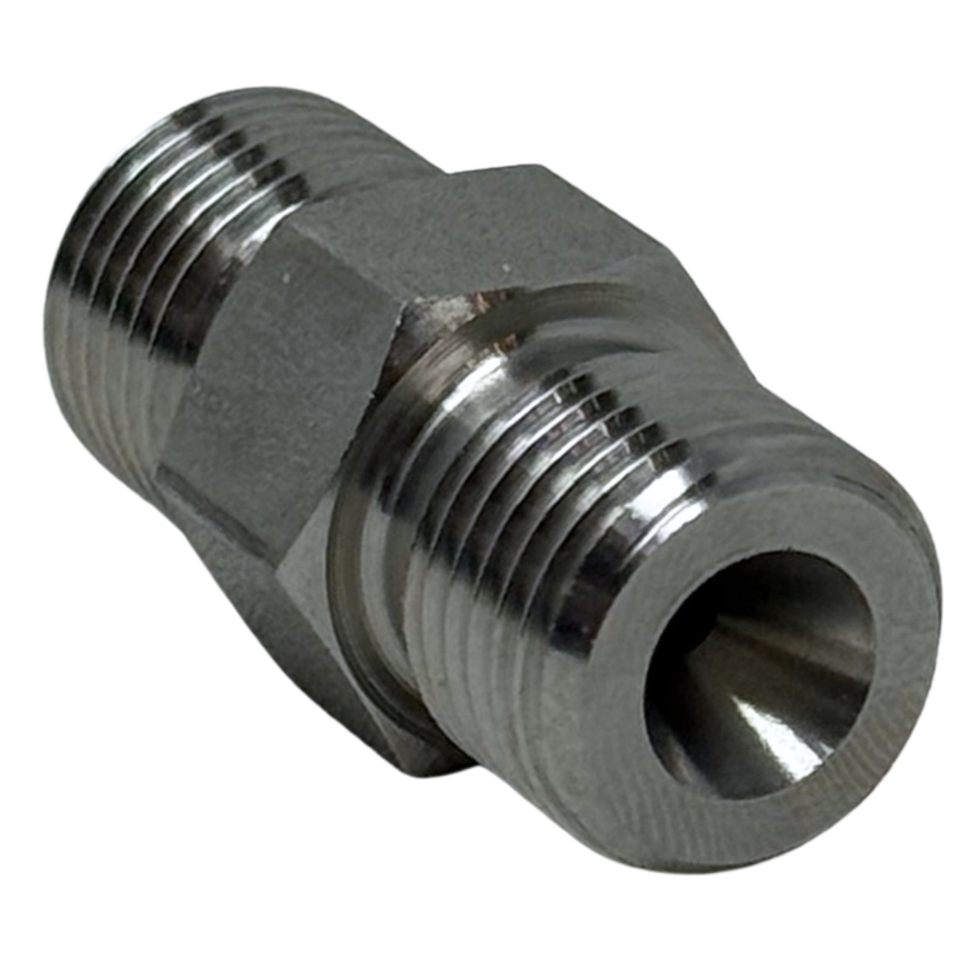 X9TM16TM30 : OneXtreme Adapter, 0.5625 (9/16") Male Type-M x 1" Male Type-M, 30,000psi