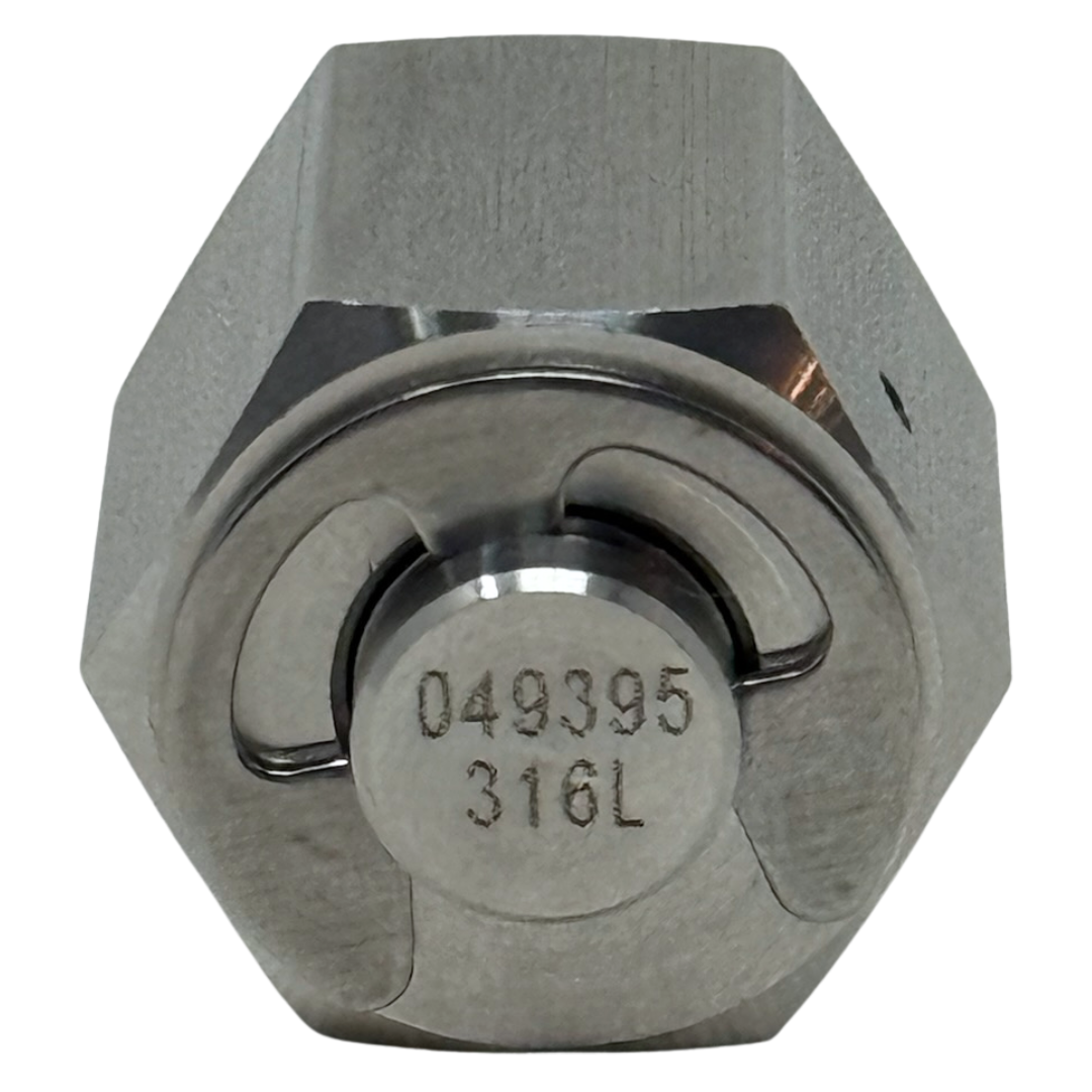X21TMCAP20-K : OneXtreme Adapter, 1.3125 (1-5/16") Female Type-M Cap, 20,000psi