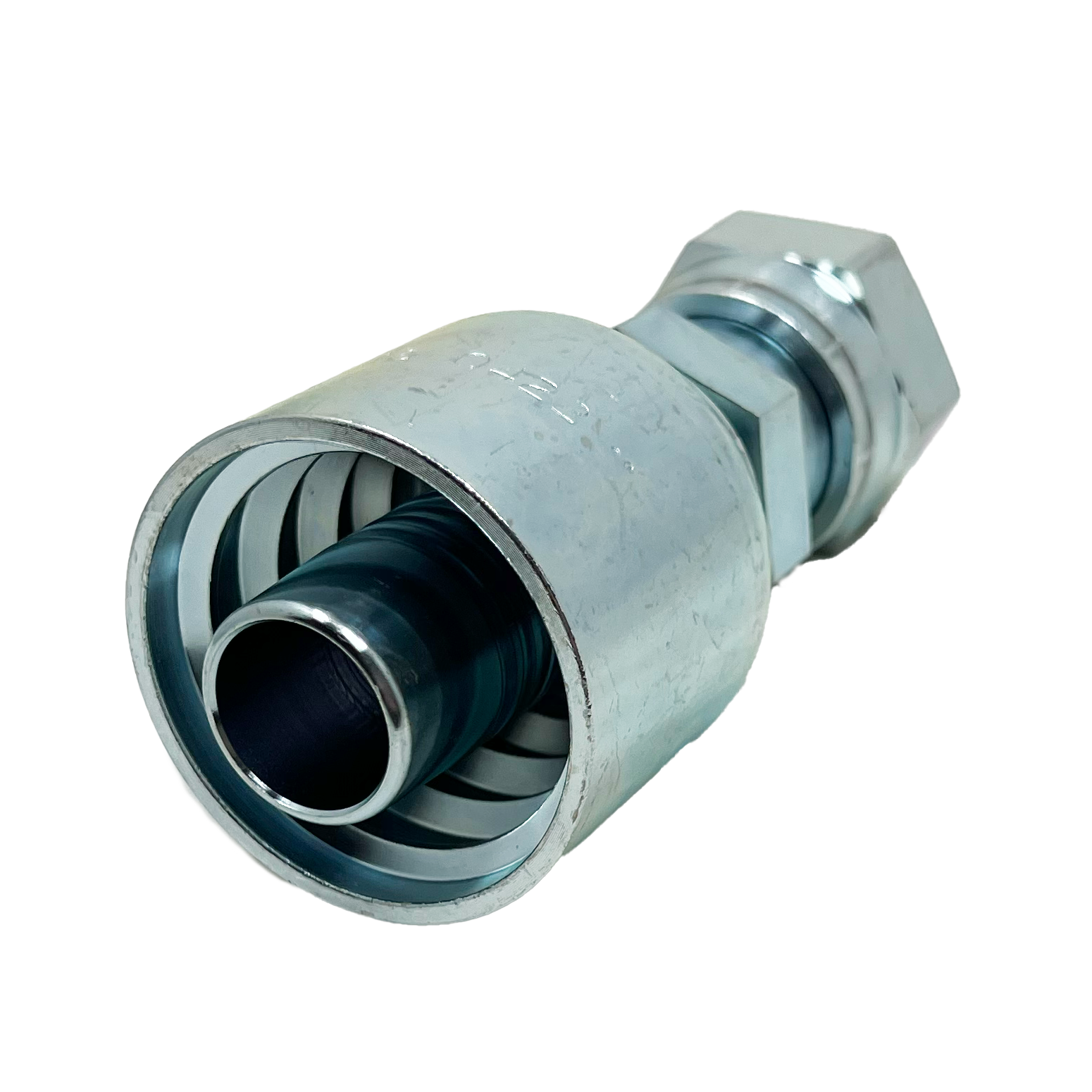 B2-OFFX-1620: Continental Hose Fitting, 1" Hose ID x 1-11/16-12 Female ORFS, Straight Swivel Connection