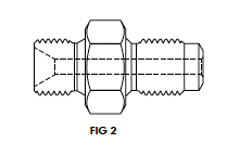 X4B04BEXT30 : OneXtreme Adapter, 0.25 (1/4") Male BSP x 0.25 (1/4") Male BSP, 30,000psi