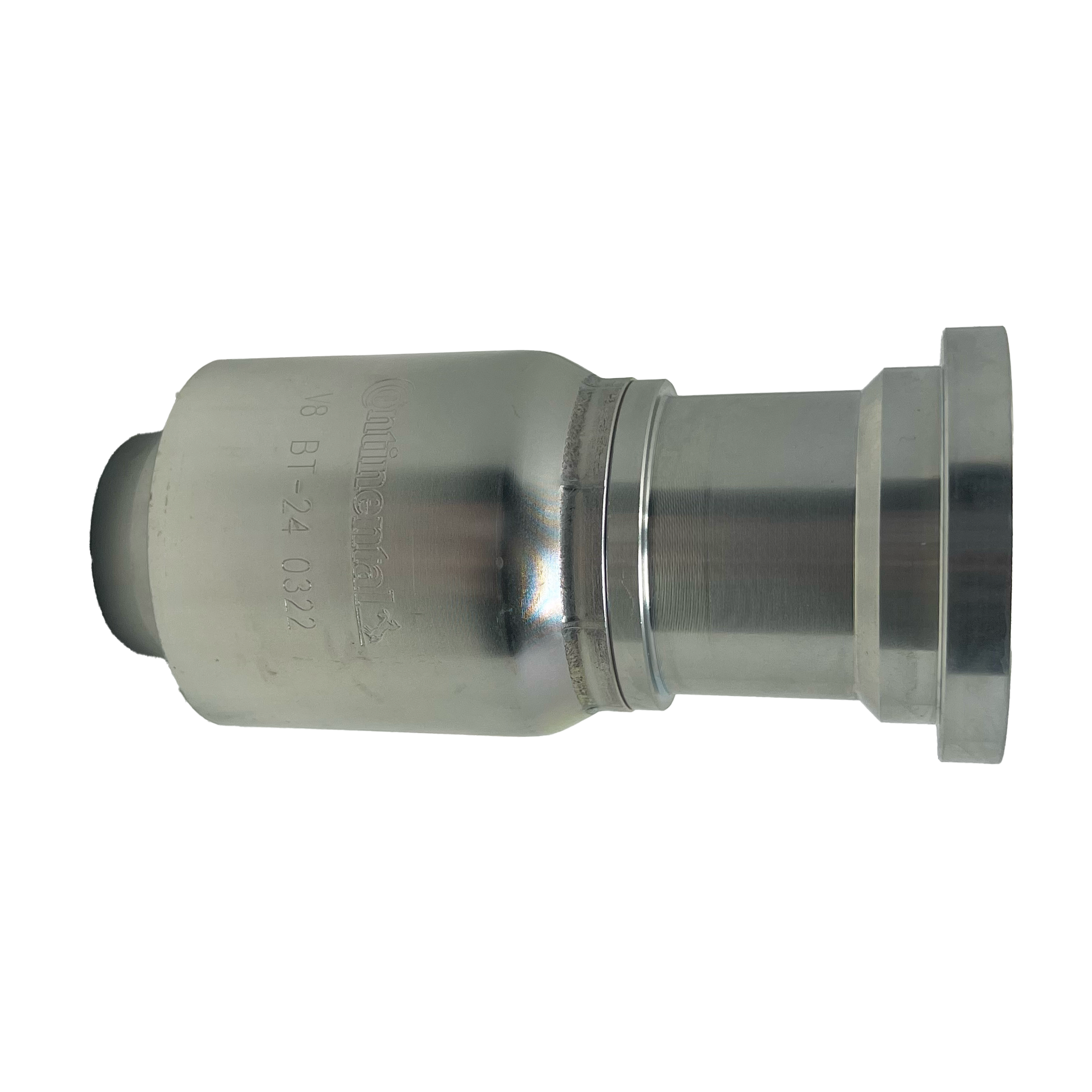 BT-FL-2424 : Continental Hose Fitting, 1.5 (1-1/2") Hose ID,  1.5 Code 61, Straight Connection