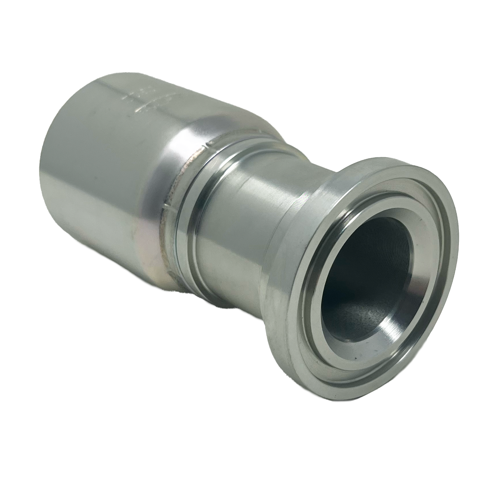 BT-FL-2424 : Continental Hose Fitting, 1.5 (1-1/2") Hose ID,  1.5 Code 61, Straight Connection