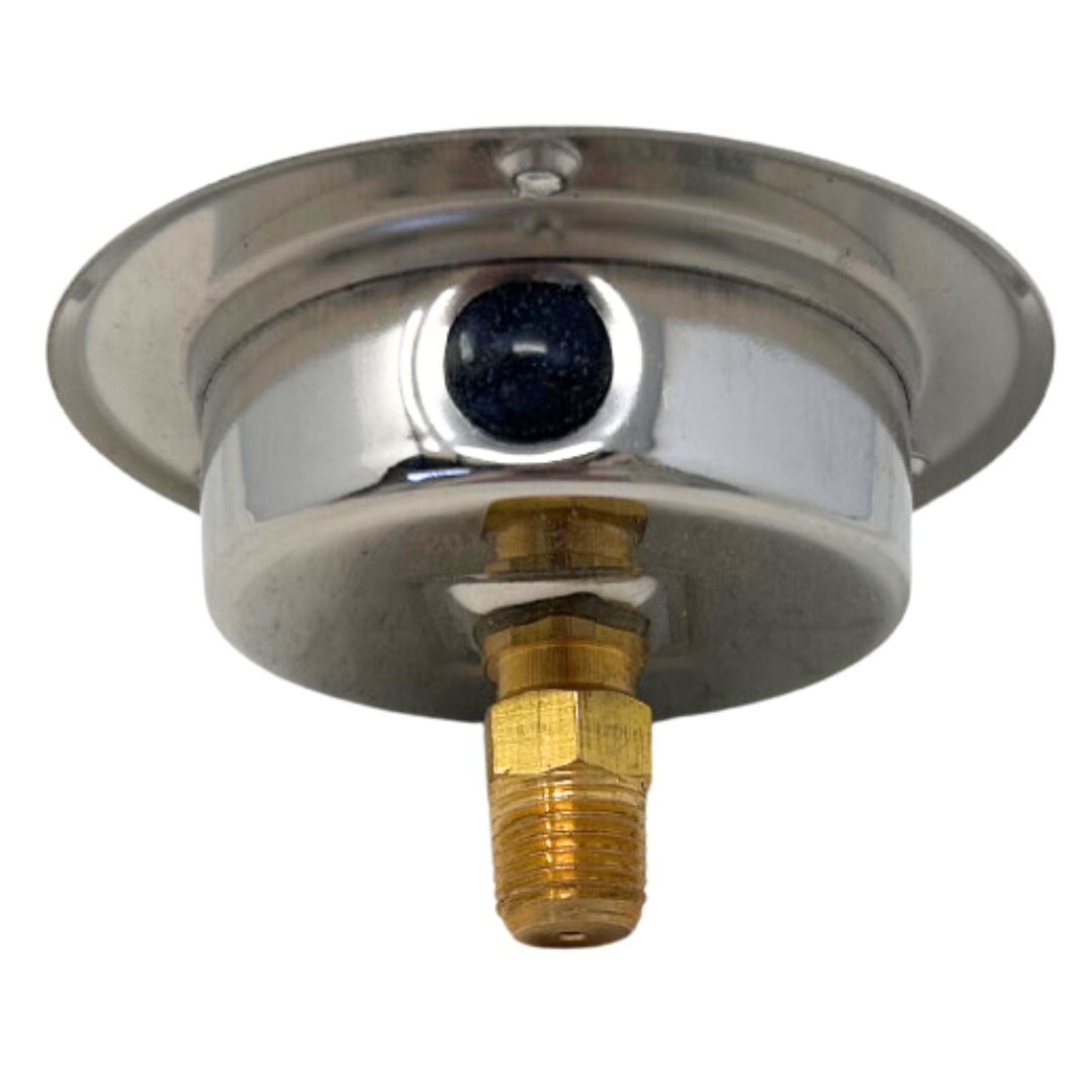 CF1P-700E-FIRE : FIRE SALE Dynamic CF Series 2.5 Face Pressure Gauge, 0-10,000psi Pressure Range, 1/4 NPT,Panel Flange, OneHydraulics Logo - ALL SALES FINAL