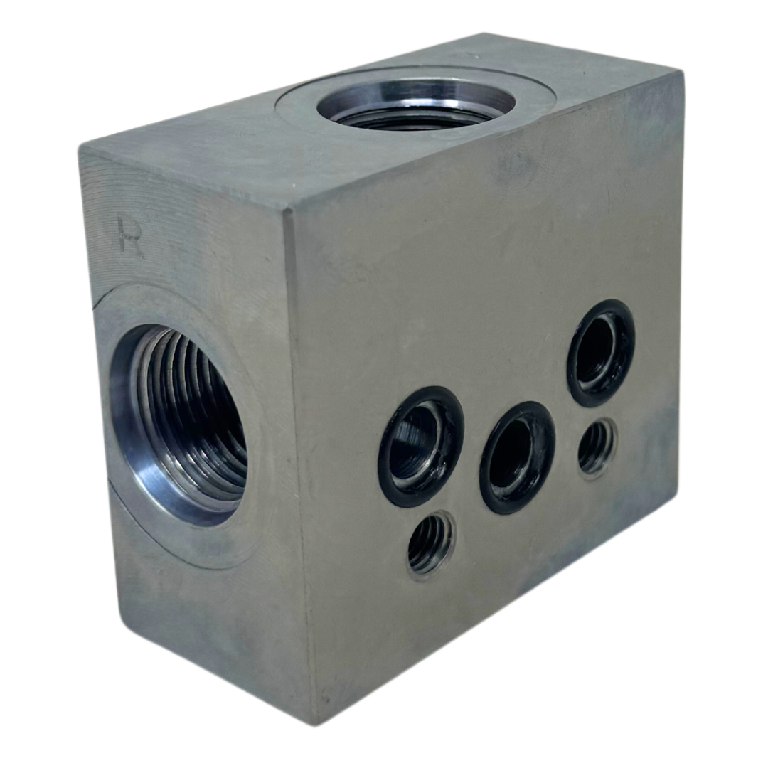 CWS 2 UNF3 A5 : Hawe Inlet with No Valves & SAE 10 Ports