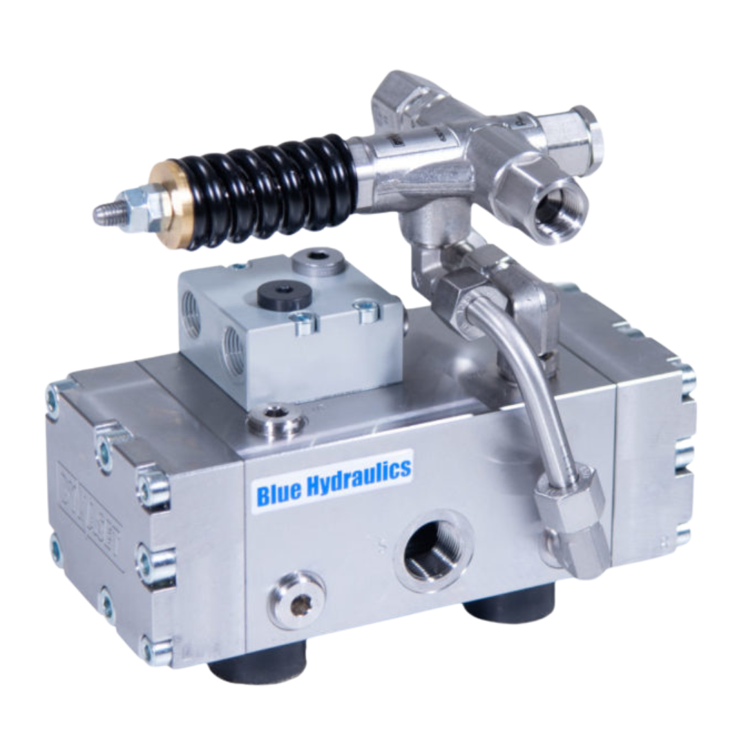 HPW 420 / 20 - 50 : Dynaset Hydraulically Driven High Pressure Water Pump,  5.3 GPM at 6100psi Water Power Output, Base Pump Only