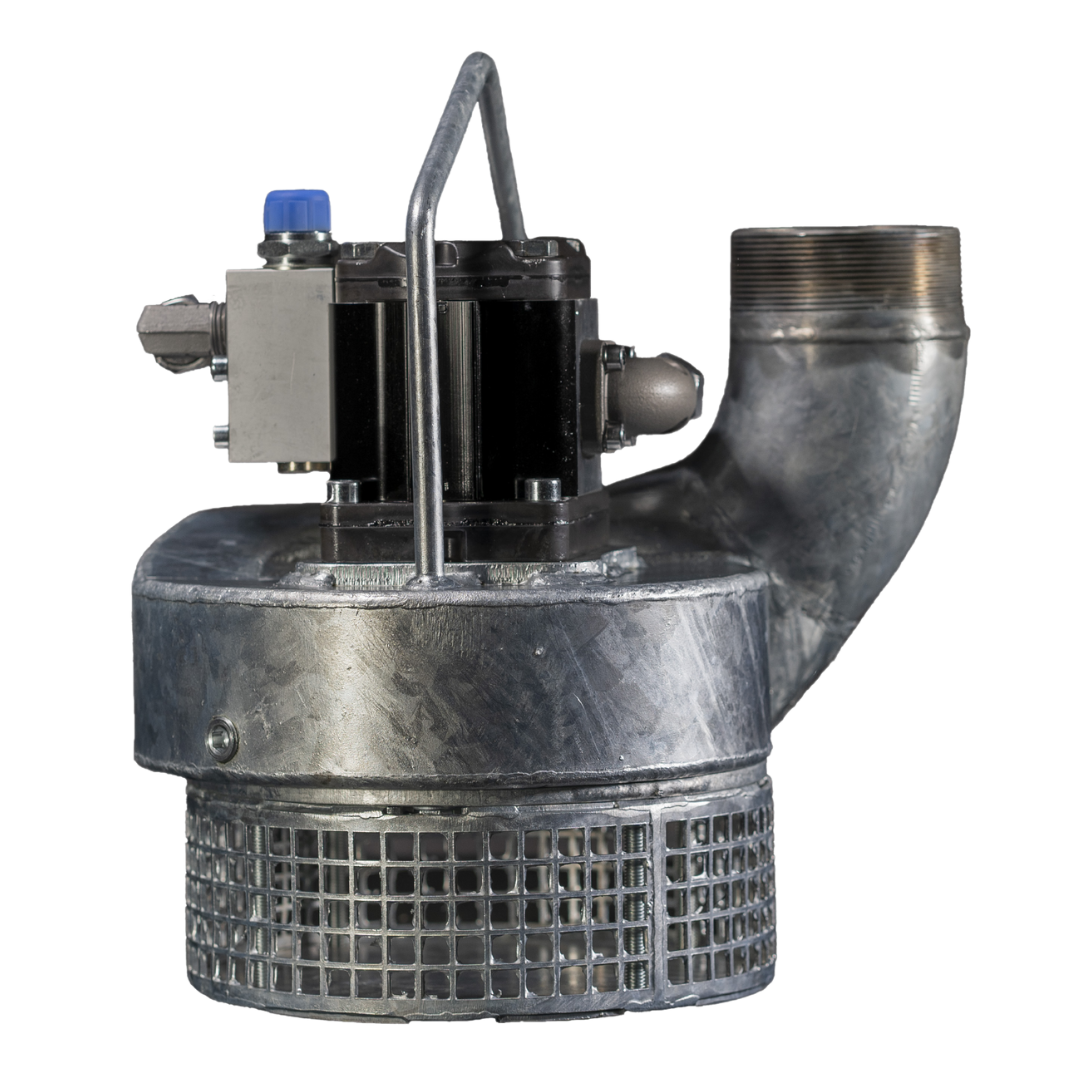 HSP 3000/5-48 : Dynaset Hydraulics Submersible pump, 792GPM (3000 lpm), at height of 16ft (5m), without hose