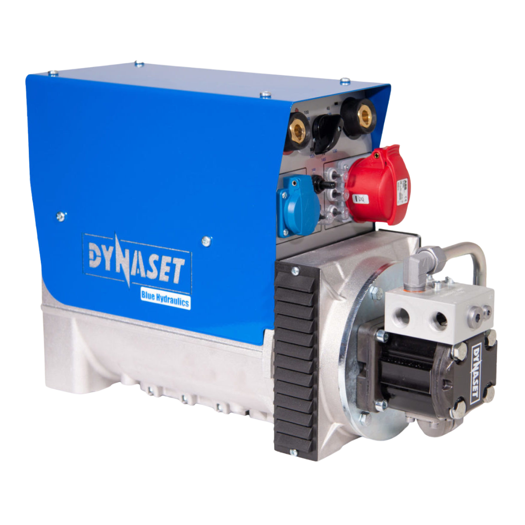 HWG 220/6 kVA-49-VF : Dynaset HWG Hydraulic Welding Generator, 230 VAC 3 kVA, 400 VAC 6 kVA