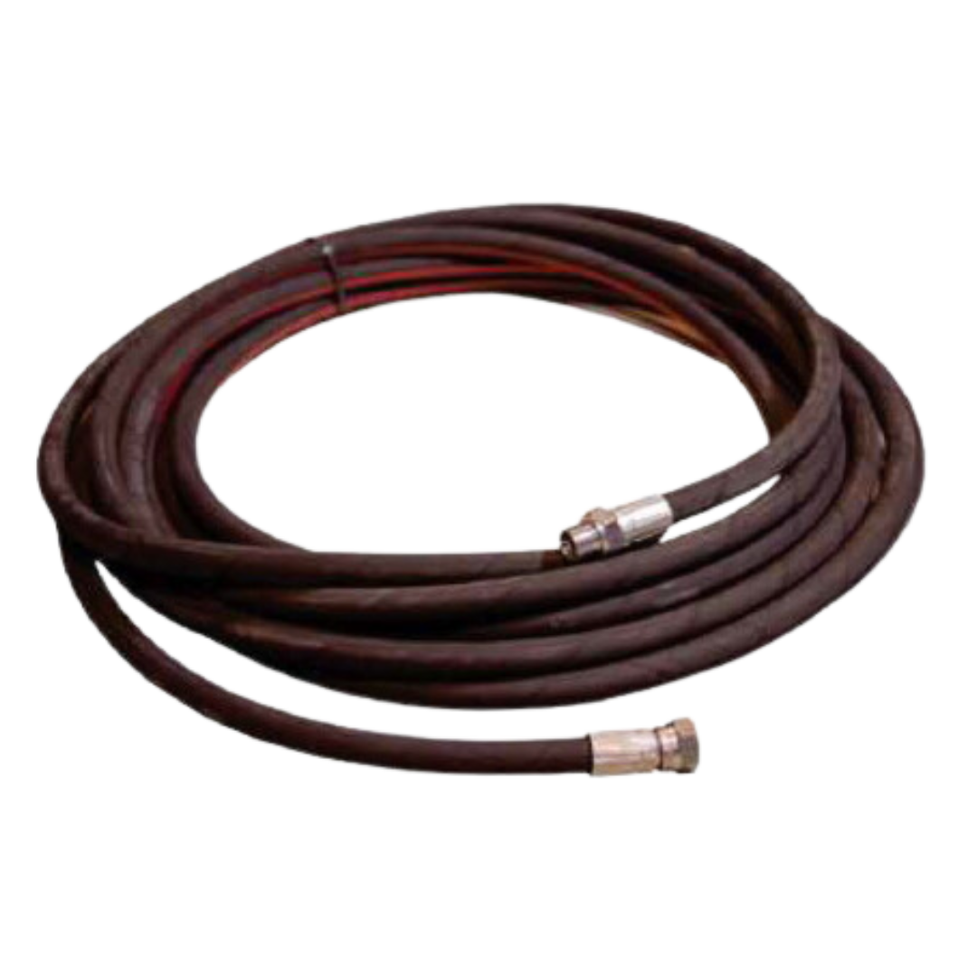R1/2-20m/2-R1/2u : Dynaset Pressure hose, 1/2", 2900psi, 65ft (20m), R1/2 Fitting