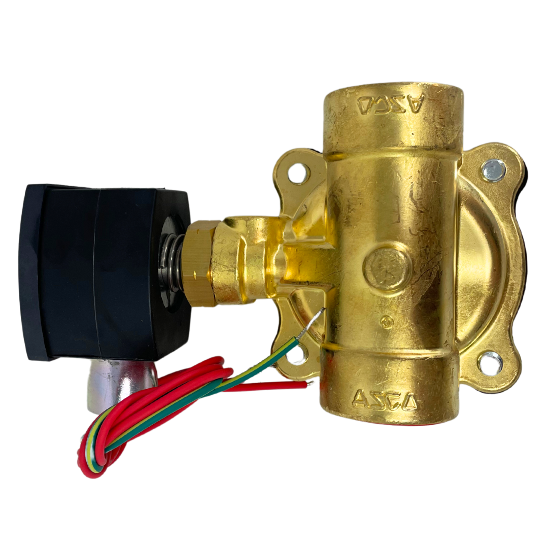 EF8210G014-FIRE : FIRE SALE Asco 8210 Series Solenoid Valve, NO, 1",  Brass, 120/60, 150 psi - ALL SALES FINAL