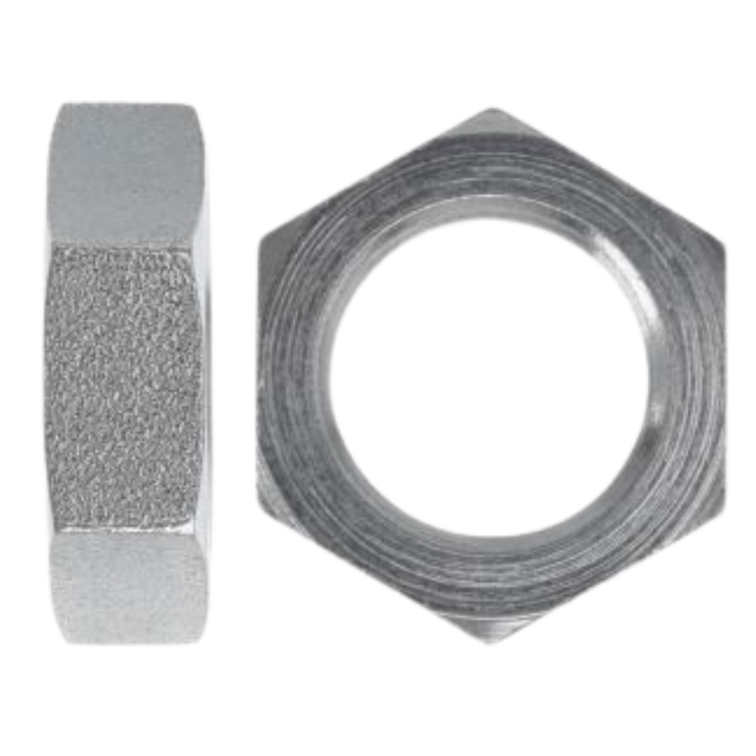 FS0306-10 : OneHydraulics Steel Bulkhead Lock Nut, 1-14 (-10) Female ORFS
