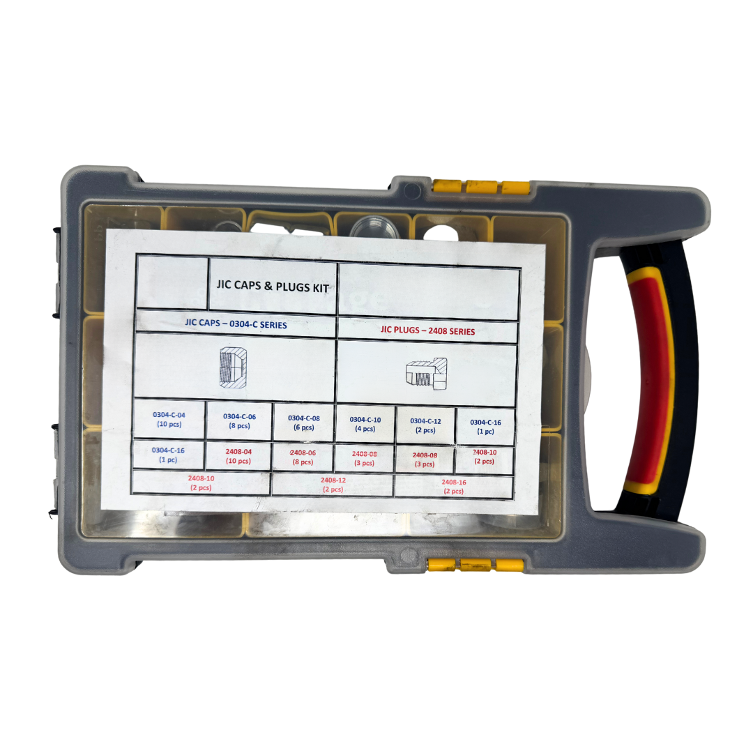 KIT-JIC : OneHydraulics JIC Cap & Plug Kit