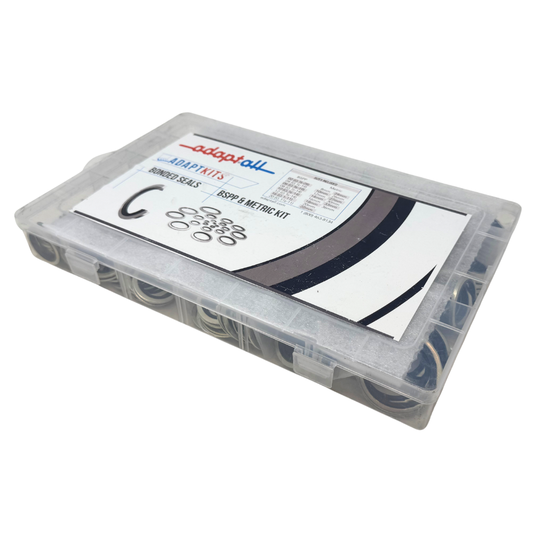 KIT-SEALS-BSPP+MET : ADAPTALL BONDED SEAL KIT BSPP & METRIC