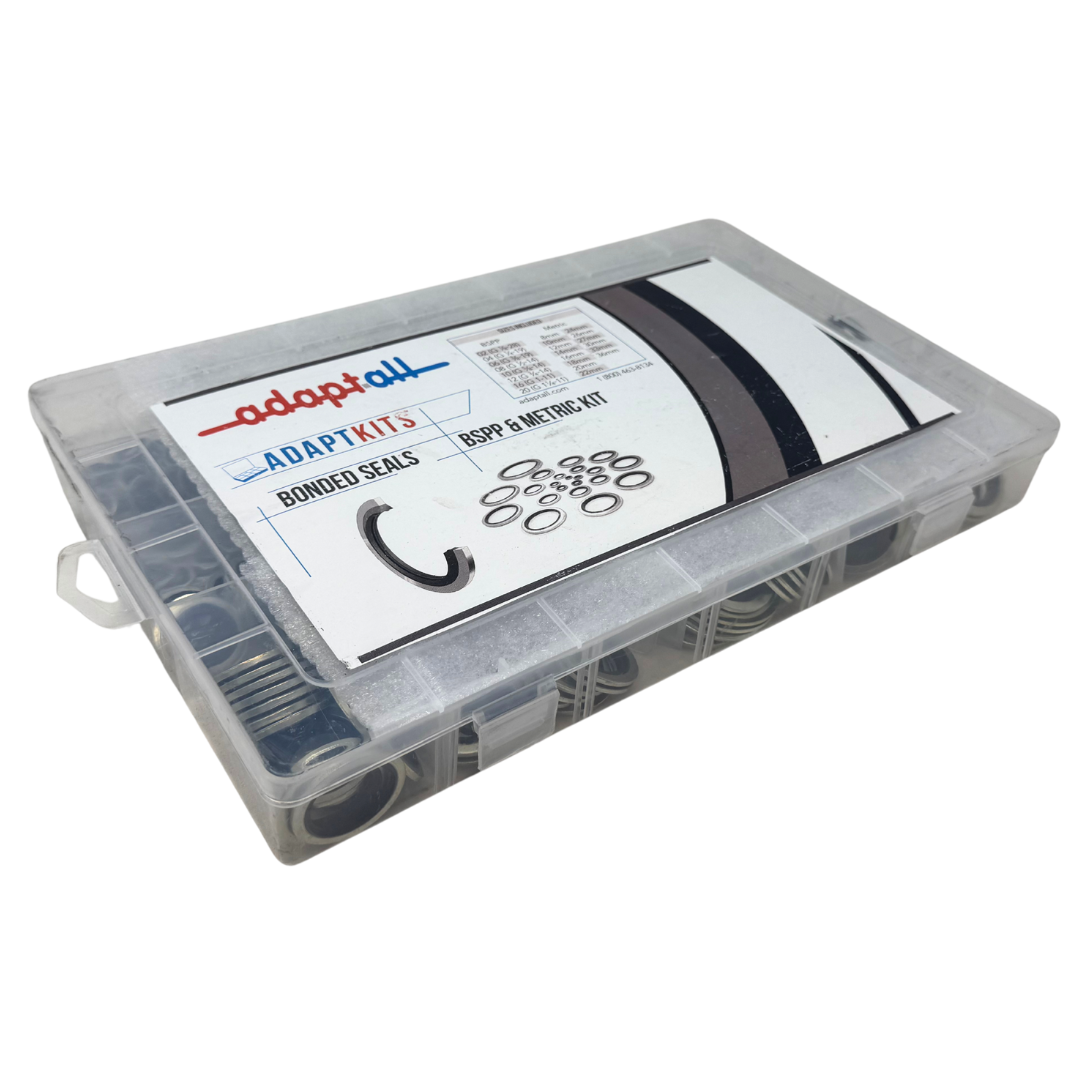 KIT-SEALS-BSPP+MET : ADAPTALL BONDED SEAL KIT BSPP & METRIC