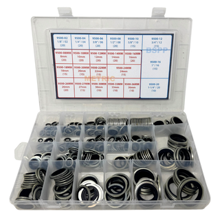 KIT-SEALS-BSPP+MET : ADAPTALL BONDED SEAL KIT BSPP & METRIC