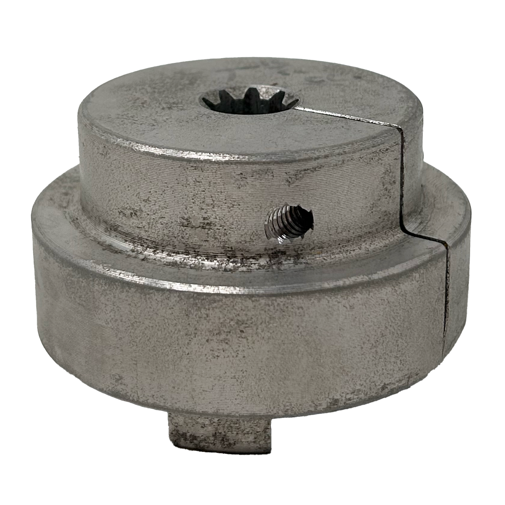 200 9T 16/32 : Magnaloy 200 HUB 9 TOOTH 16/32 SPLINE W/CLAMP, M200A0916C