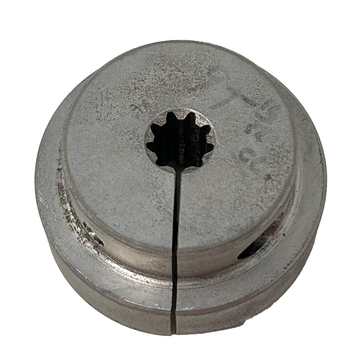 200 9T 16/32 : Magnaloy 200 HUB 9 TOOTH 16/32 SPLINE W/CLAMP, M200A0916C