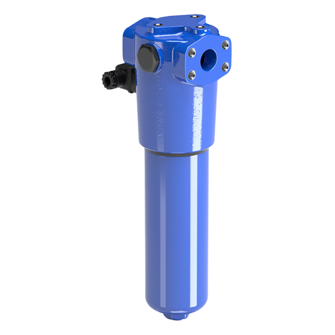 FHP135-3-B-A-G4-A25-N-P01 : MP Filtri High Pressure In-Line Filter, 6090psi, 1" NPT, 25 Micron, Indicator Sold Separately, With Bypass Valve