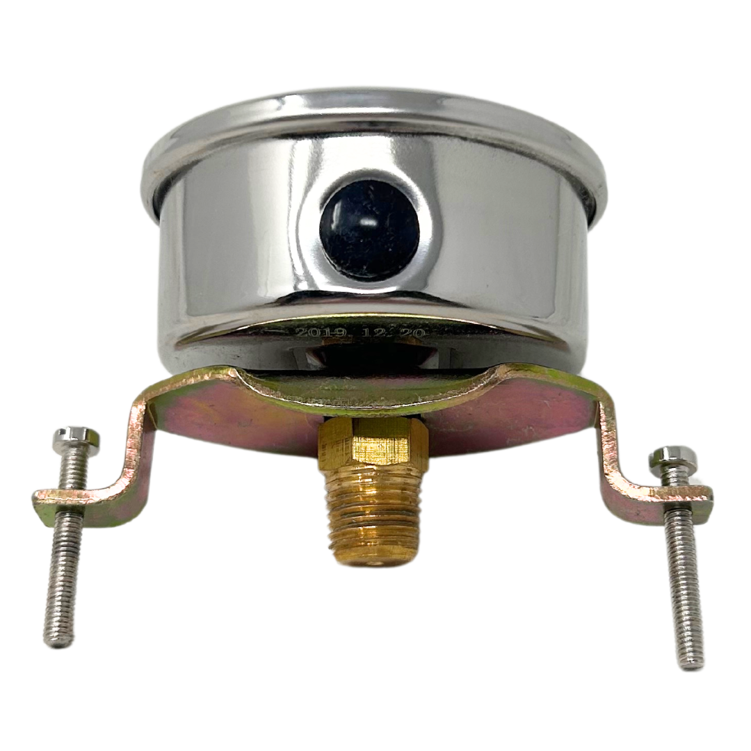 OHI-G-2.5-10K-U-FIRE : FIRE SALE CF1P-700B-OHI : Dynamic CF Series 2.5 Face Pressure Gauge, 0-10,000psi Pressure Range, 1/4 NPT, Panel Clamp Style, OneHydraulics - ALL SALES FINAL