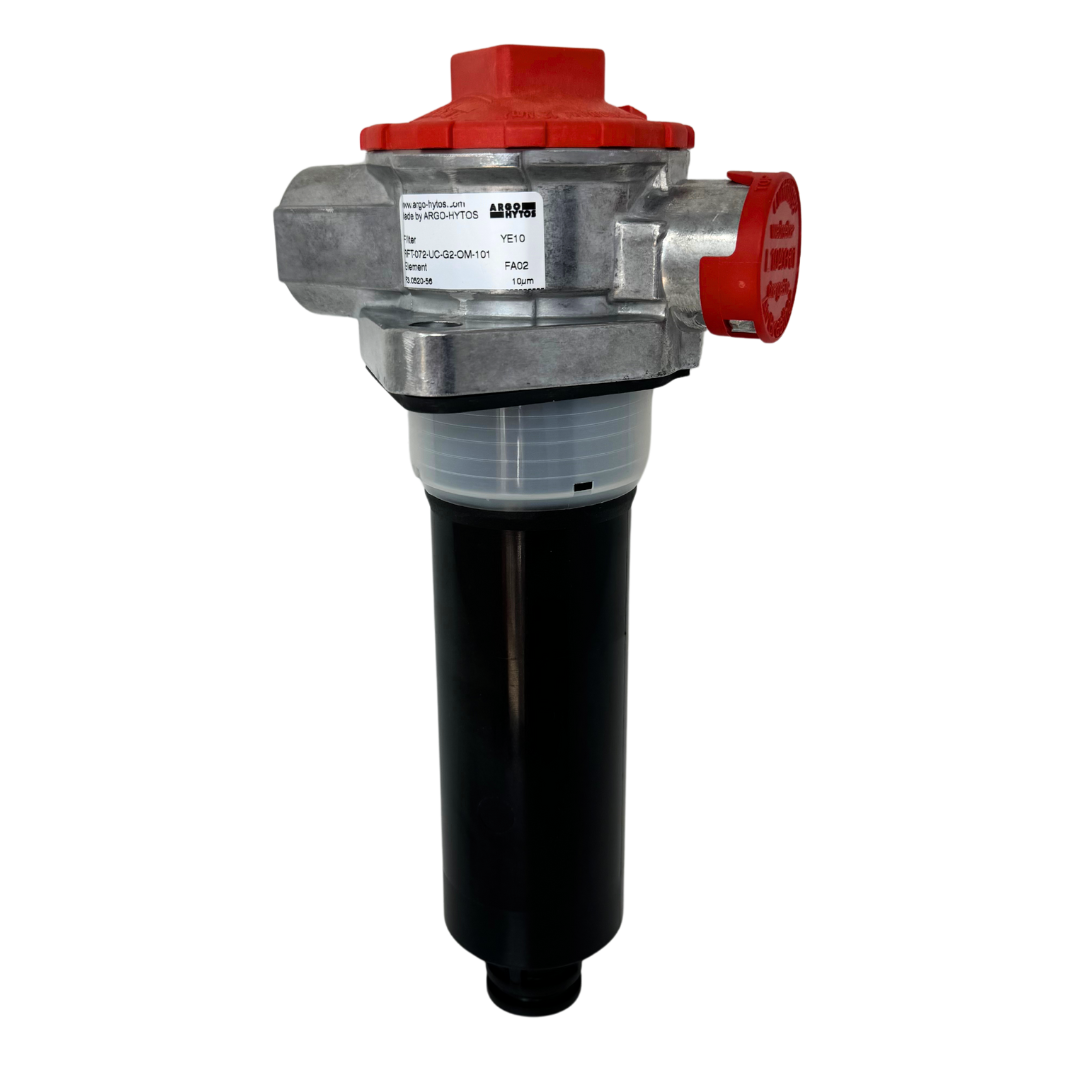 RFT-072-UC-G2-OM-101 : Argo Tank Return Filter, 145psi, 13.2GPM, 10 Micron,#12SAE, No Ind., 36PSI Bypass, Breather