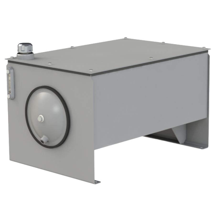 BTJIC150 Saint Machinery Reservoir, JIC BoltOn Top, Carbon Steel,