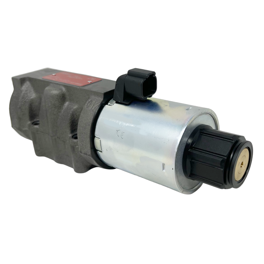 RPE4-102R21/01200E12A : Argo DCV, D03, 21GPM, 5100psi, 2P4W, 12 VDC, Deutsch, Spring Return, PA and BT Neutral