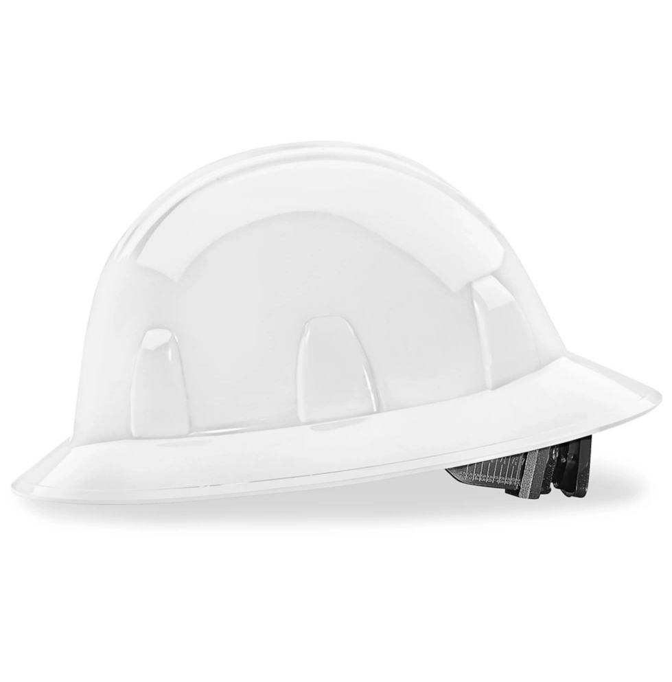 S-14344W : Full Brim Hard Hat in White