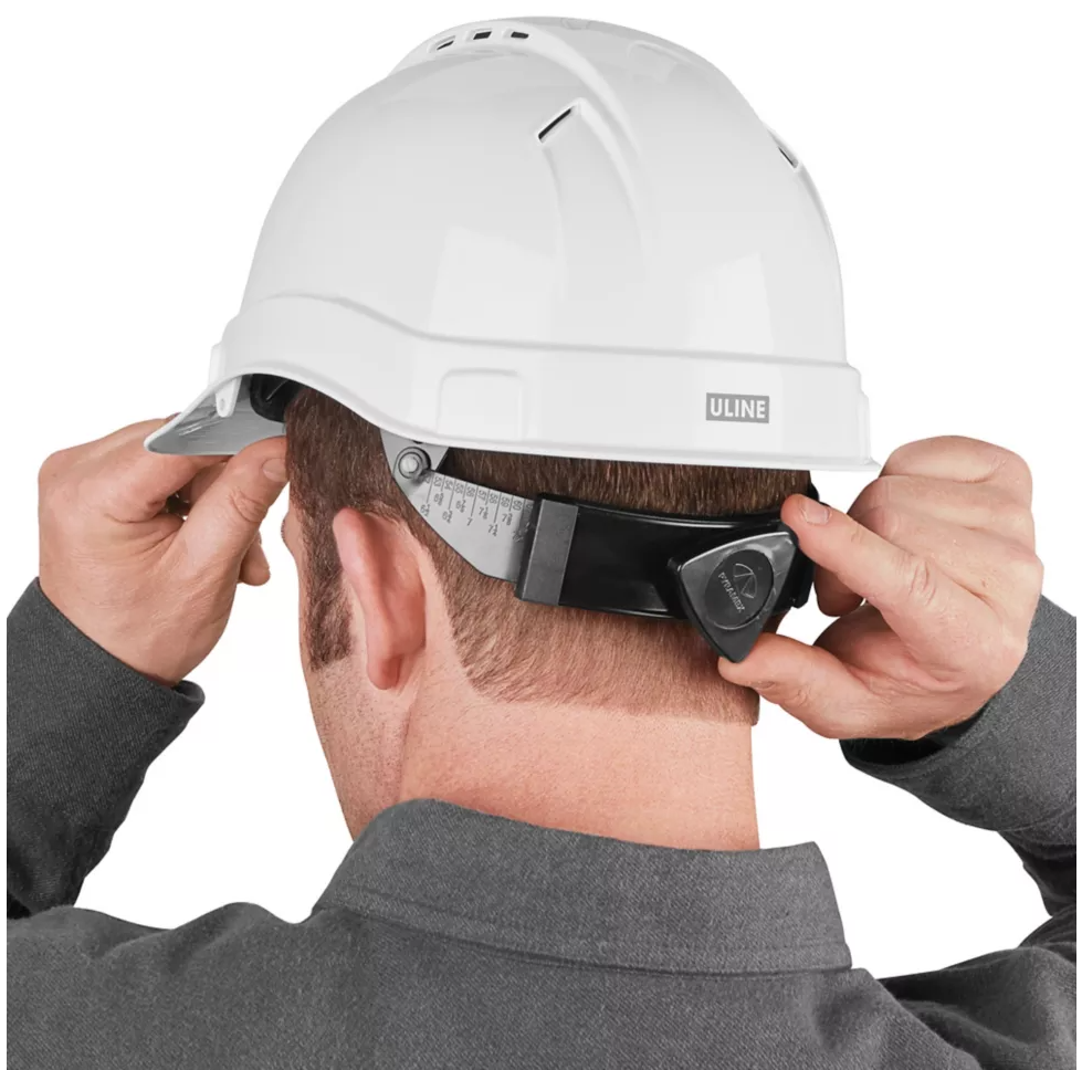 S-23045W : Vented Hard Hat in White