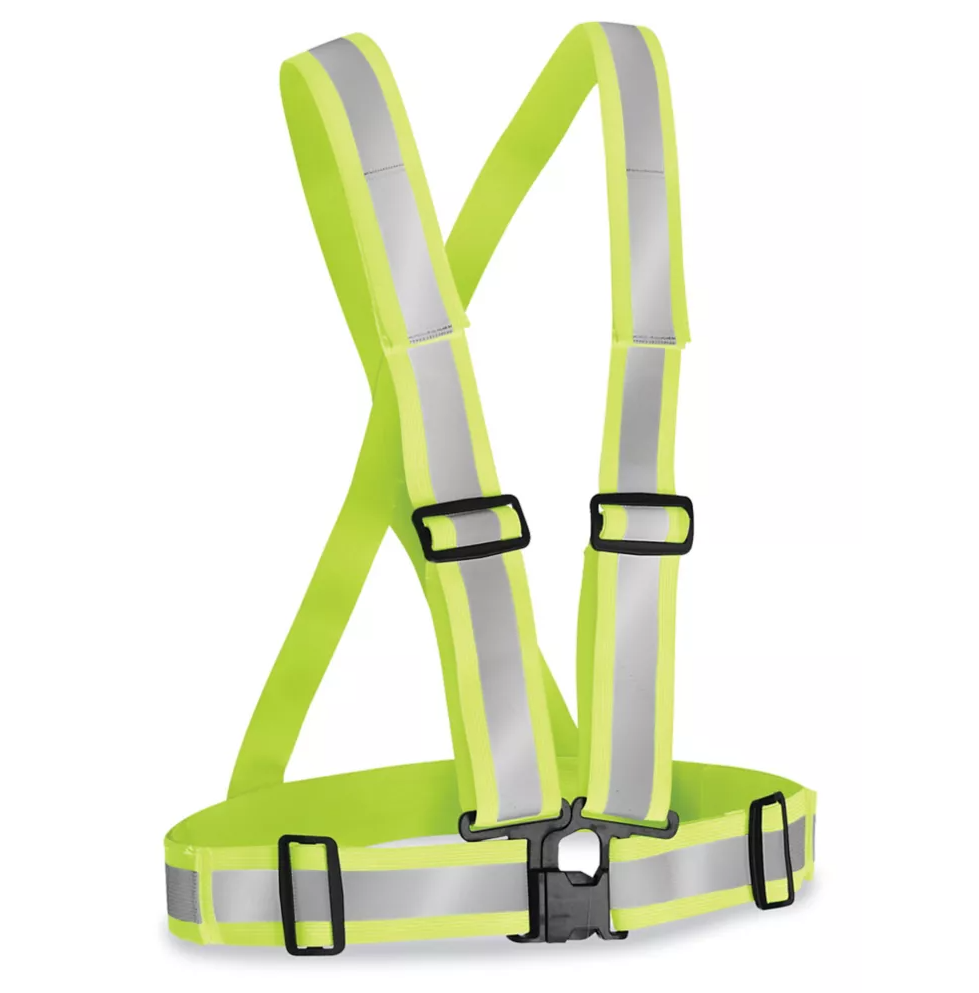 S-24665G : Hi-Vis Breakaway Safety Sash Belt in Lime