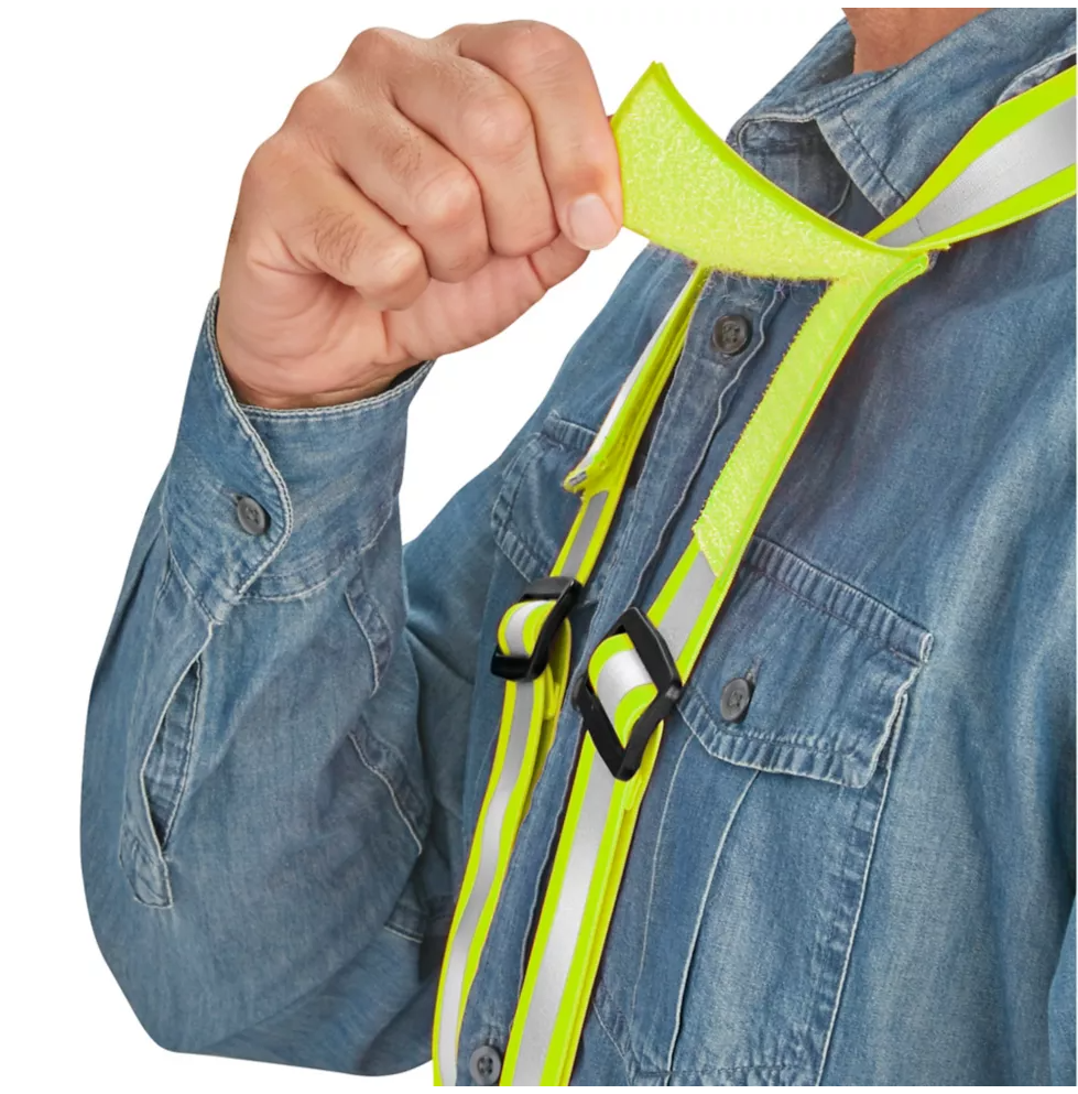 S-24665G : Hi-Vis Breakaway Safety Sash Belt in Lime