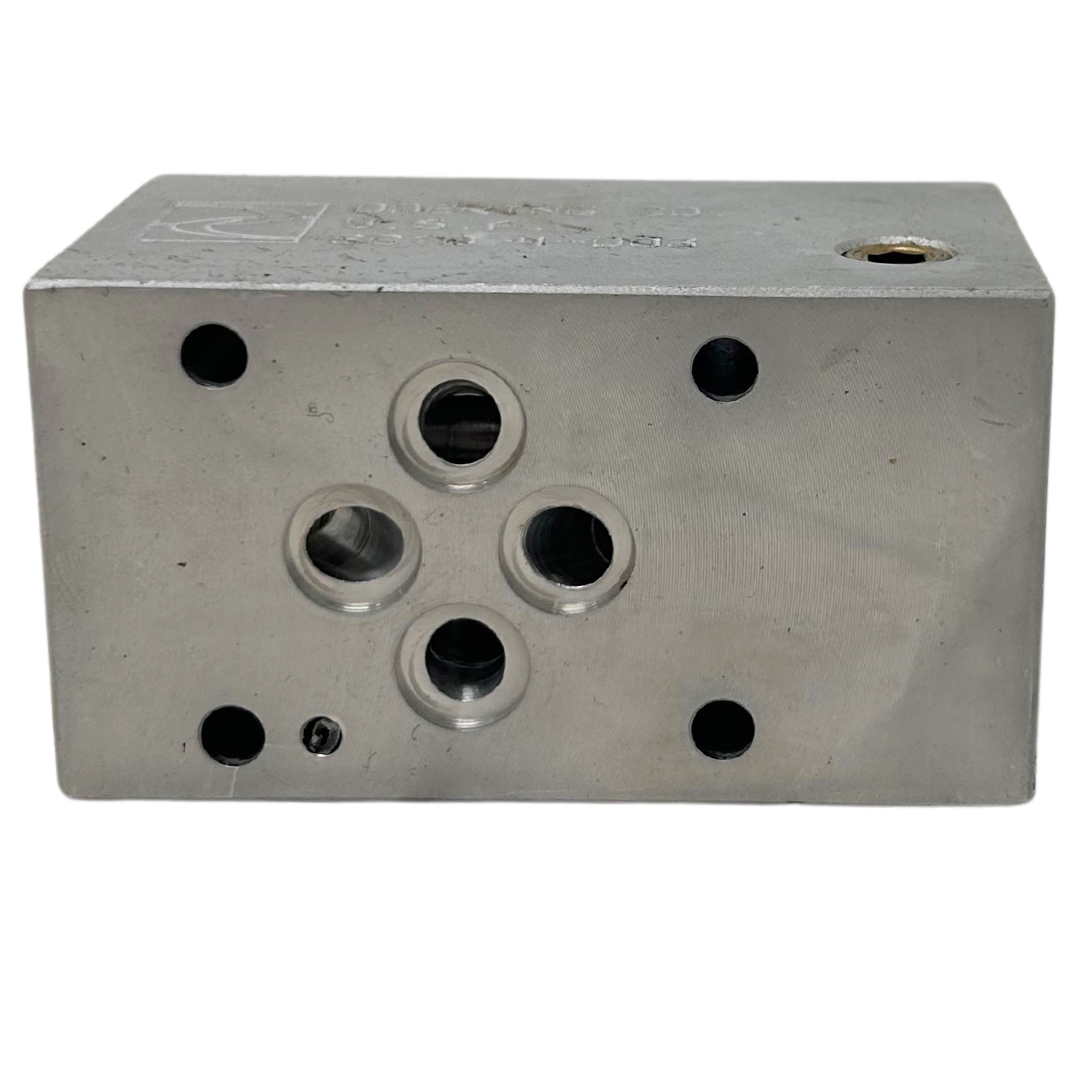SC10-4-D03-FIRE : FIRE SALE Doering, Housing, Aluminum materia, adapts cartridge valve to D03 mounting, C8544 (10-4) valve cavity and D03 mount - ALL SALES FINAL
