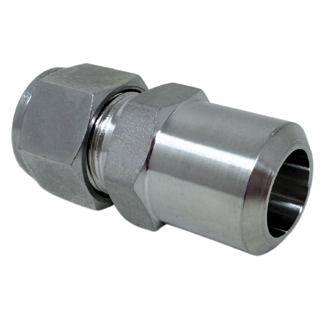 SPWC8-8P-8S-BV : Superlok 1/2" O.D. Tube X 1/2" Pipe Weld Connector