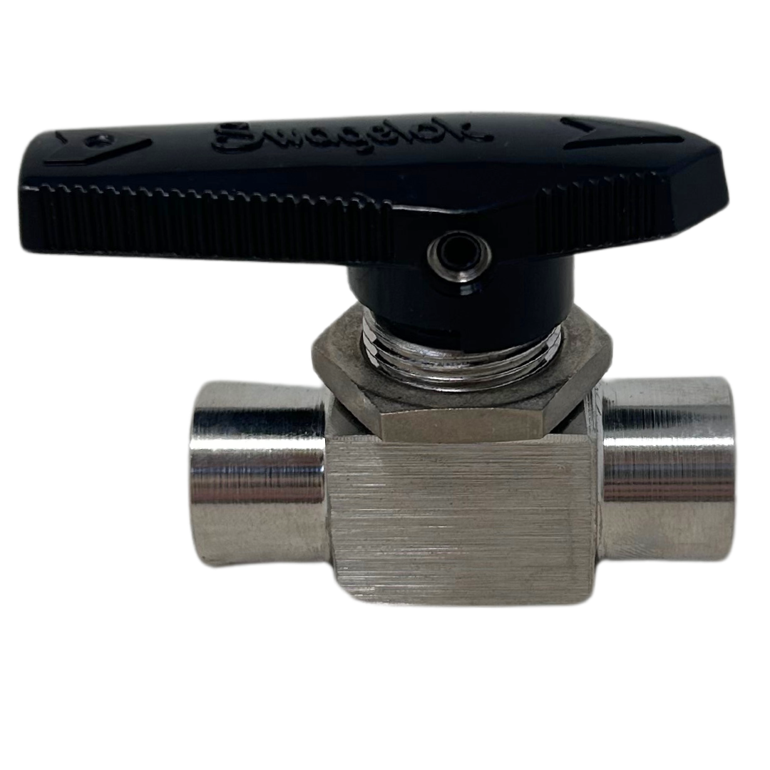 SS-43GF4-FIRE : FIRE SALE Swagelok SS 1-PC 40G SERIES BALL VALVE 0.9 Cv, 1/4" FNPT - ALL SALES FINAL