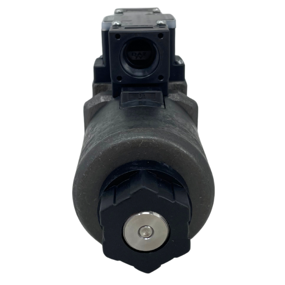 SS-G03-A3Z-R-D1-E22-FIRE : FIRE SALE Nachi Solenoid Valve, 3-Position, 4-Way, D05 Directional Valve, 34.3GPM, 5075psi, P to A, B to T in Neutra - ALL SALES FINAL