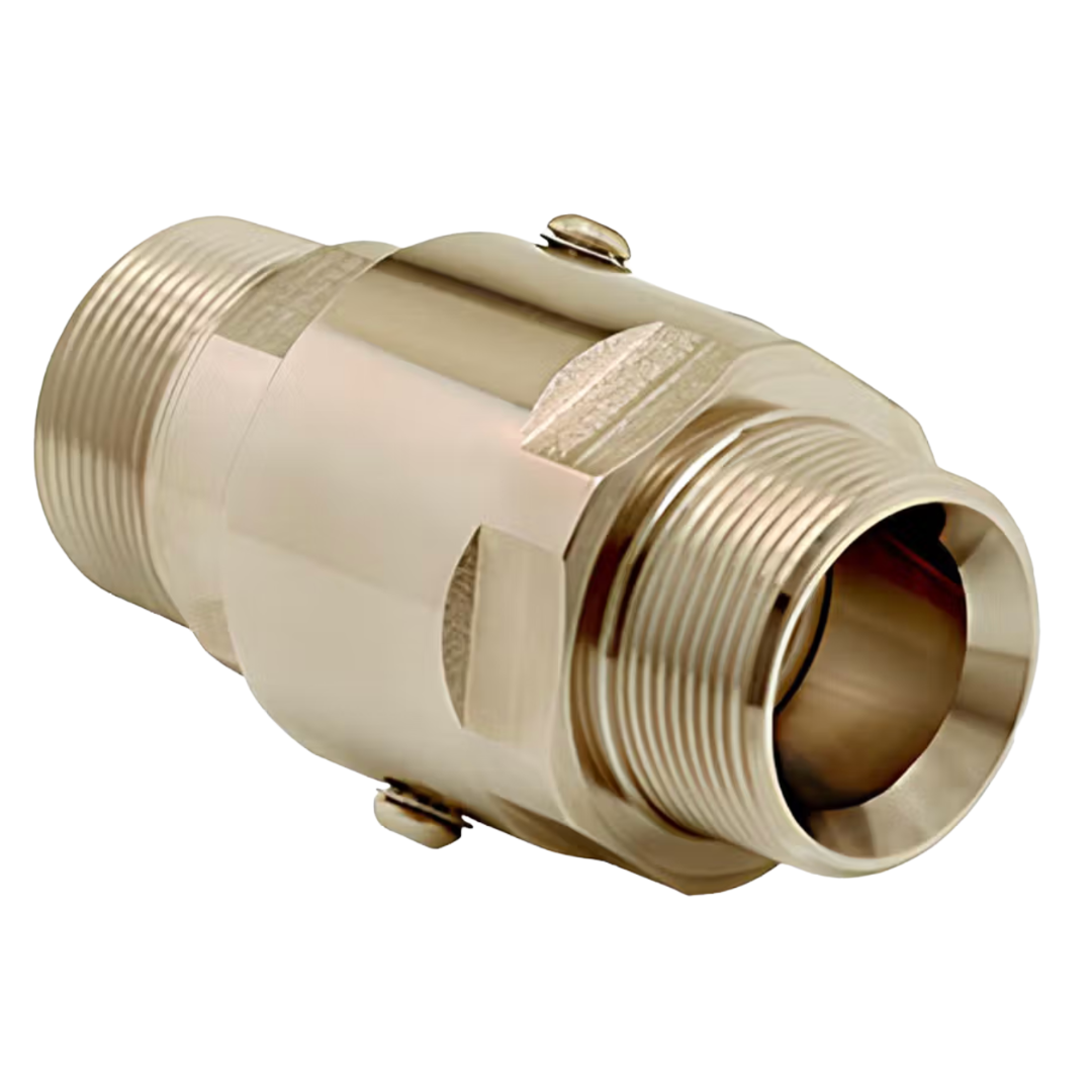 SS24MP150XMP150-NI-AL : Super Swivels Straight Live Swivel, -24 Male NPTF (1-1/2 - 11-1/2 NPTF) x -24 Male NPTF (1-1/2 - 11-1/2 NPTF), 4000psi, Nickel Plated, Aflas (AL) Seals