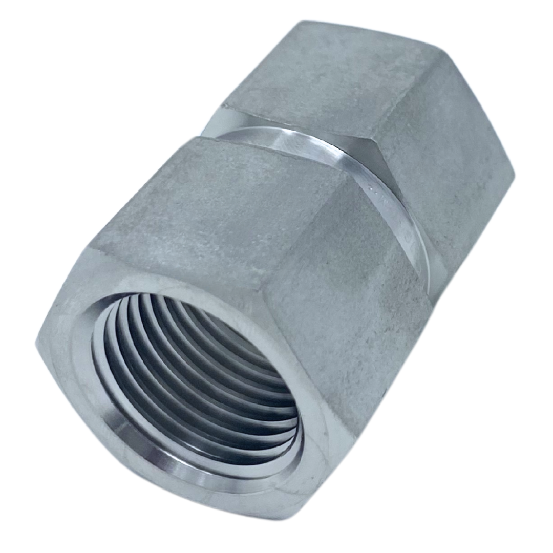 IHC-16N : Superlok Straight Stainless Instrumentation Hex Coupling, 1-11-1/2 (-16N) Female NPT x 1-11-1/2 (-16N) Female NPT, 4400psi
