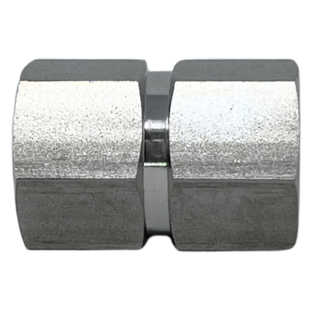 IHRC-8-4N : Superlok Straight Stainless Instrumentation Hex Reducing Coupling, 1/2-14 (-8N) Female NPT x 1/4-18 (-4N) Female NPT, 4900psi