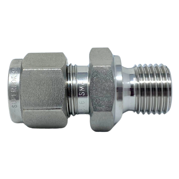 SGMC 4-4G : Superlok Straight Stainless Tube Adapter, 1/4