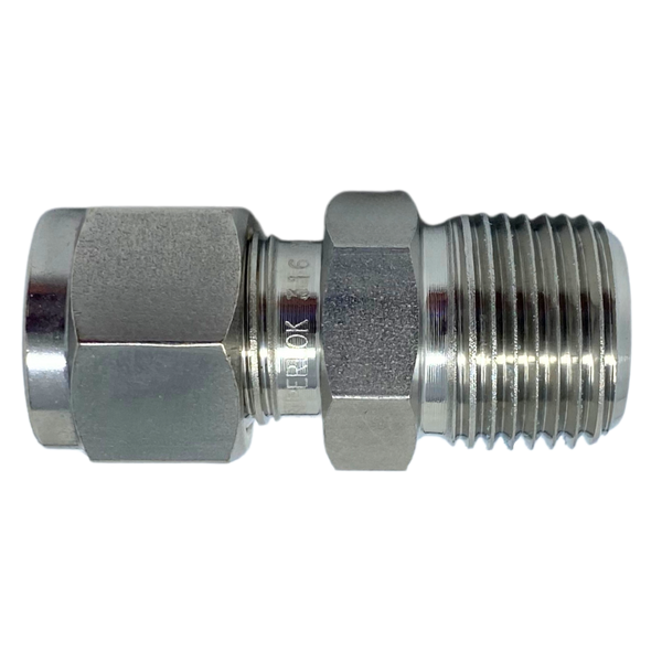 SMC 8-8N : Superlok Straight Stainless Tube Adapter, 1/2