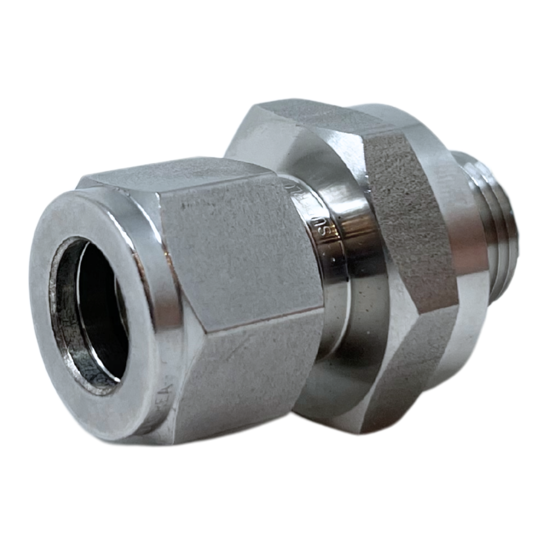SOPC 8-6N : Superlok Straight Stainless Tube Adapter, 1/2" (-8) Tube OD x 3/8-18 (-6N) Sealed Male NPT