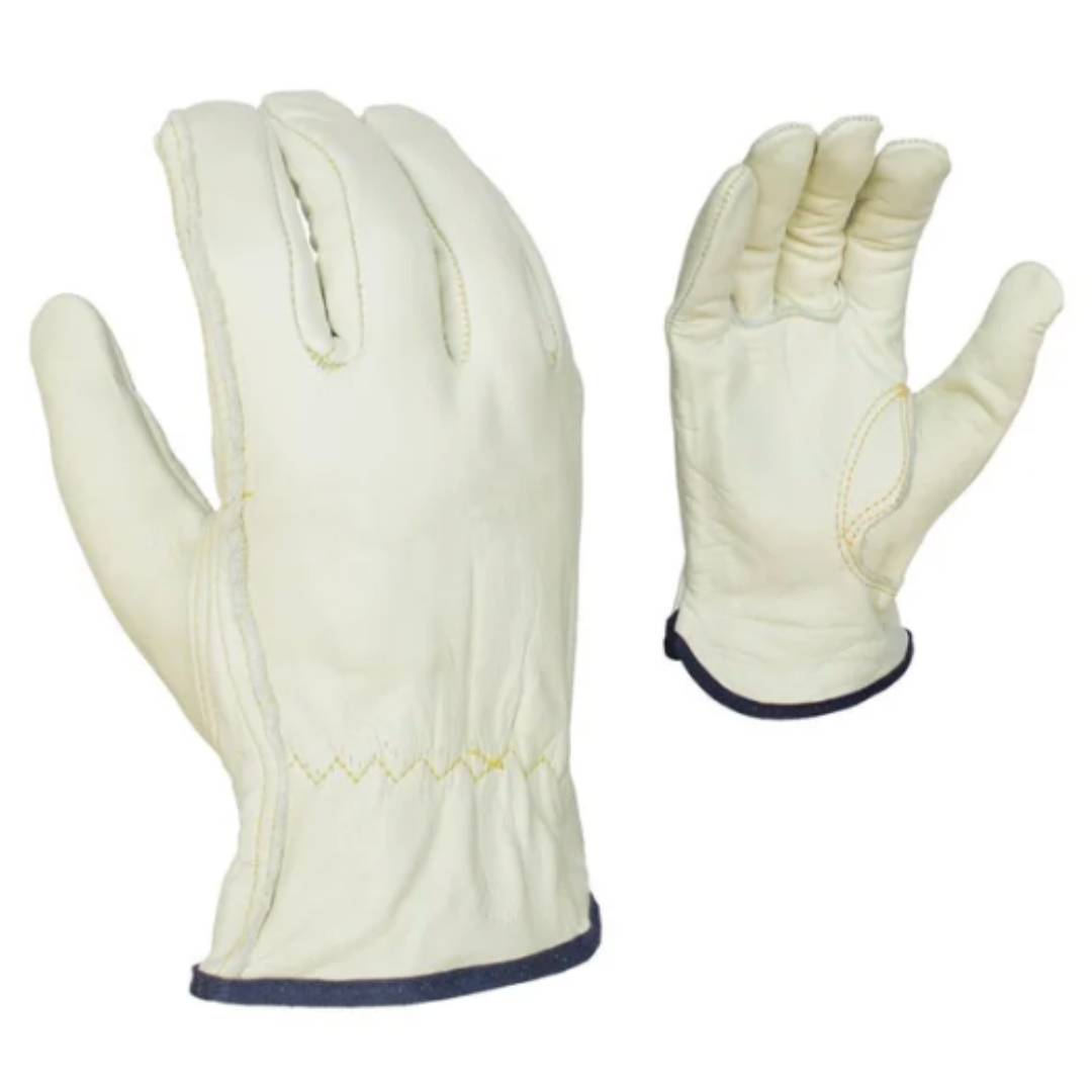 IB1230-12PK : Ironbark Standard Grain Cowhide Leather Driver (IB3026), Unlined, Shirred Elastic back, Keystone Thumb, 12-Pack
