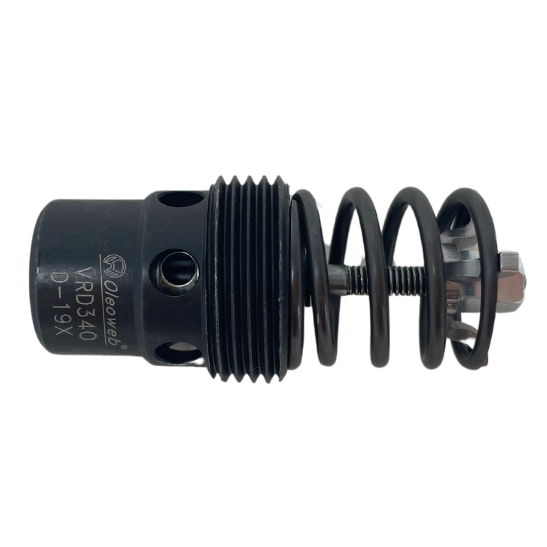 VRD340D-FIRE : FIRE SALE Oleoweb Adjustable Pressure Comp Flow Control Valve, 39.6GPM, 4350psi, (18.5-29GPM Range) - ALL SALES FINAL
