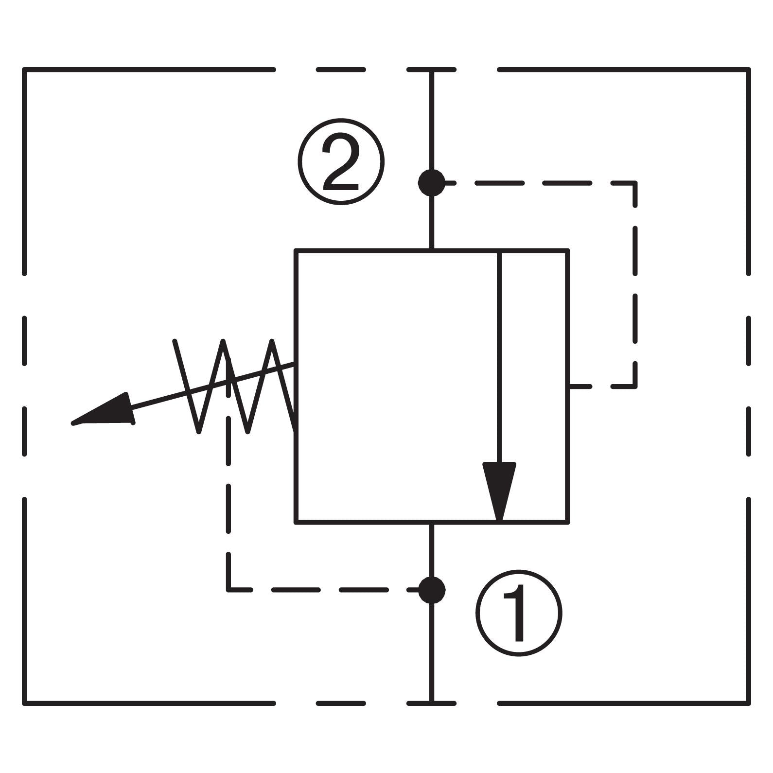 DDRV-100-N-K : Deltrol Relief, Direct-Acting, Differential Area, Adjustable, Poppet, C-10-2, Knob Adjustment, 3600psi, 20GPM