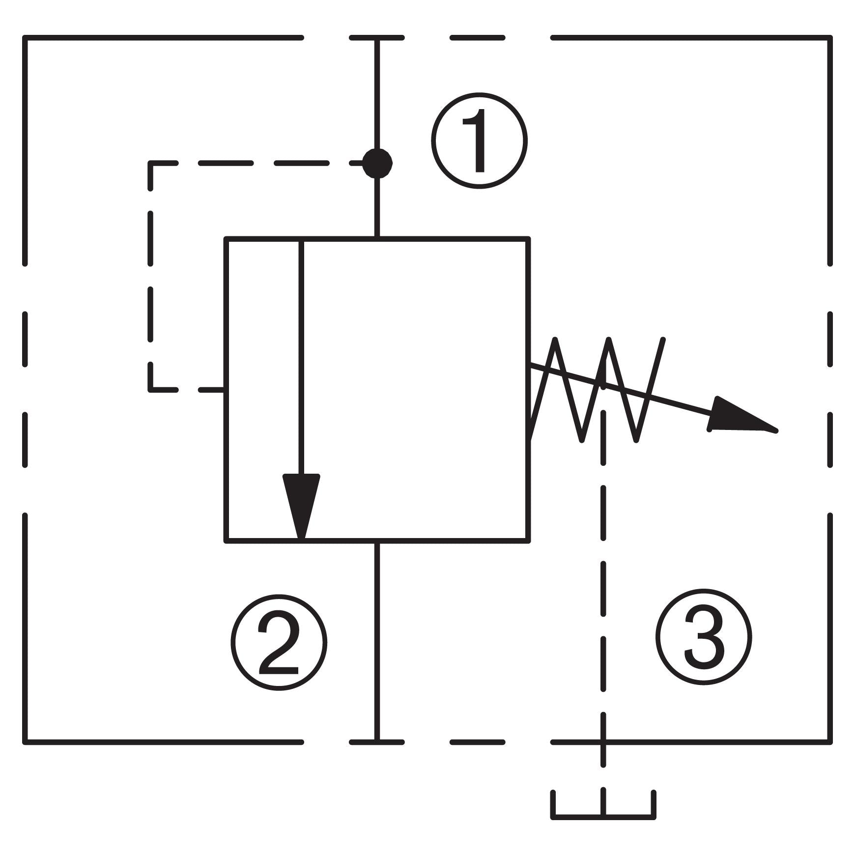 DPS-100-N-K : Deltrol Sequence, Direct-Acting, Externally Drained, C-10-3, Knob Adjustment, 3000psi, 6GPM, 50-2400psi Spring Range