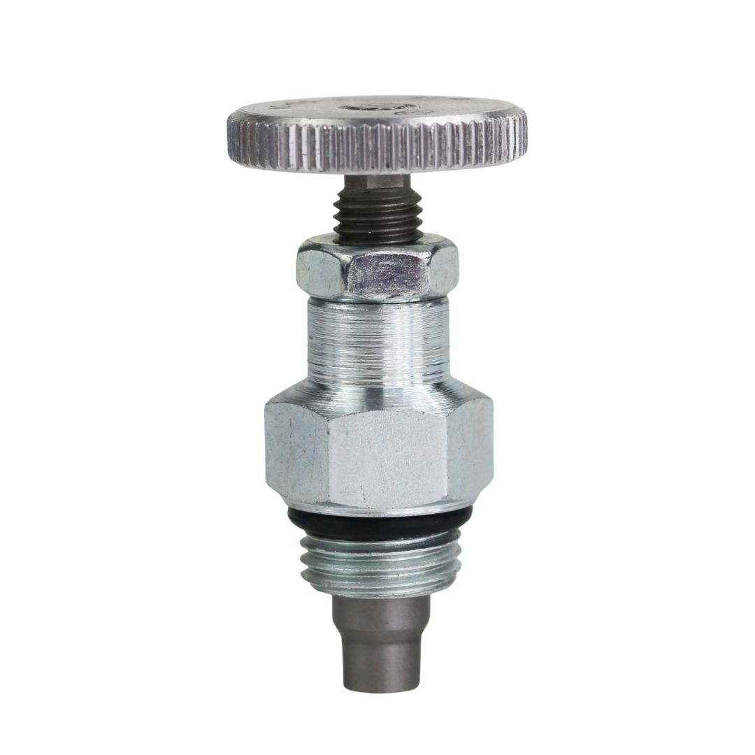 NC-10-S : Deltrol Flow Control Needle Valve, Adjustable, NC10 Cavity, 1/8" NPT, 3000psi, 3.2GPM