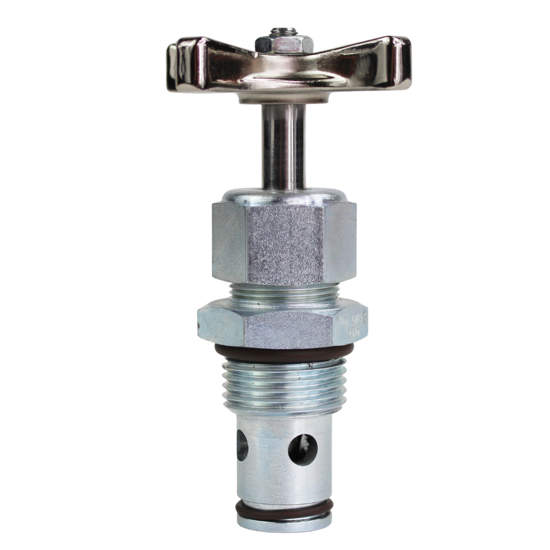 S-410-S-3 : Deltrol Flow Control Shut-Off Needle Valve, Adjustable, S410 Cavity, 1/2", 5000psi, 40GPM