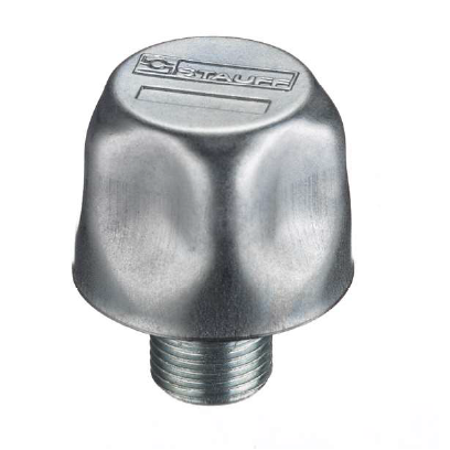 SMBT-47-S-10-O-N06-O : Stauff SMBT-47 Filler Breather, Zinc/Nickel-Plated Steel, Threaded, 10 Micron, Not Pressurized, No Basket