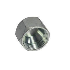 SS-0304-C-02-OHI : OHI 0.125 (1/8") JIC Cap Nut, Stainless Steel