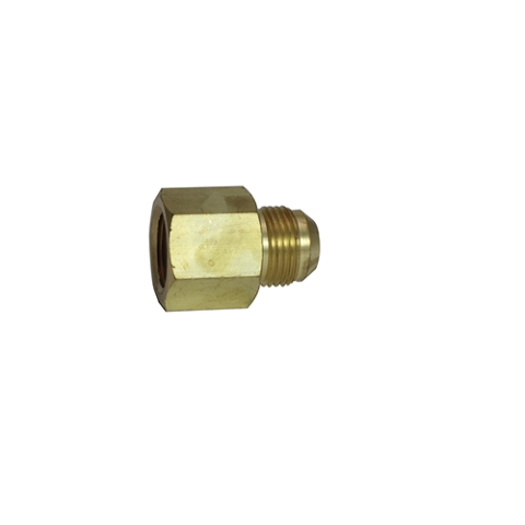 B-2405-08-06-OHI : OHI Adapter, 0.5 (1/2") Male JIC x 0.375 (3/8") Female NPT Straight (Brass)